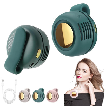 ⭐Mini Bladeless Fan✨. Portable, rechargeable, and silent. Features 3 adjustable speeds, a rotating body, and versatile use as a handheld, waist-mounted, or phone cooling fan. Ideal for outdoor travel,Perfect Gift (Copy)