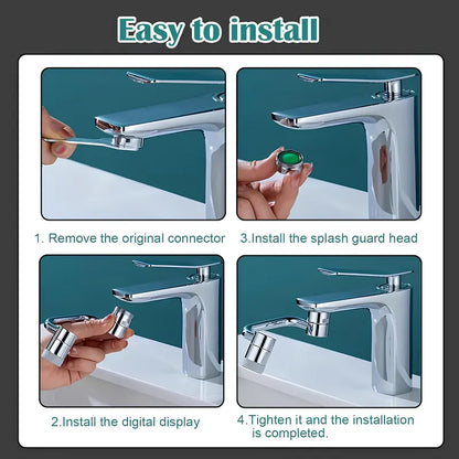 ⭐1080° Universal Faucet Aerator - Dual Mode & All-Angle Control (Copy)