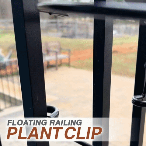 ✅ Floating Railing Planter - Plant Clip 💐