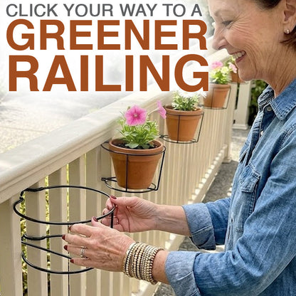 Floating Railing Planter - Plant Clip