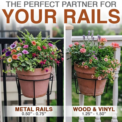 Floating Railing Planter - Plant Clip